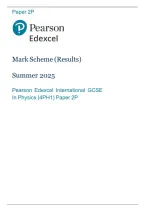 IGCSE Physics June 2025 Paper 2P &vert; Mark Scheme & Answers