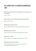 Att Comp Test Fc Updated Examination Test