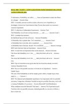 BUAL 2600 BUNDLED QUESTIONS WELL ANSWERED LATEST UPDATE 2026&sol;2027