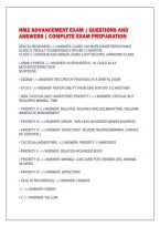 Hm2 Advancement Exam &vert; Questions And&NewLine;Answers &vert; Complete Exam Preparation