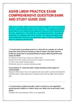 Aswb Lmsw Practice Exam Comprehensive Question Bank And Study Guide