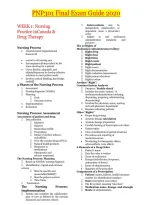 PNP 301 Final Exam Guide 2020 &ndash; Practice Questions and Answers