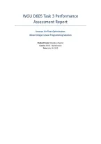D605 Task 3&colon; Performance Assessment &mdash; Complete Data Analytics Project and Assessment Report &vert; WGU