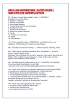 Bsnc 1000 Midterm Exam &vert; Latest Update &vert;&NewLine;Questions And Verified Answers