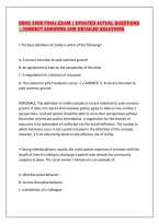 Bsnc 2055 Final Exam &vert; Updated Actual Questions&NewLine;&vert; Correct Answers And Detailed Solutions&NewLine;