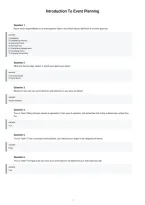 Introduction To Event Planning Complete Study Guide And Exam Prep