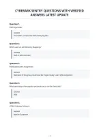 Cyberark Sentry Questions With Verified&NewLine;Answers Latest Update