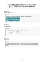 D076 Frequently Tested Actual Exam&NewLine;Questions With Correct Answers