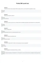 Florida Dmv Permit Test Questions And Answers 2026