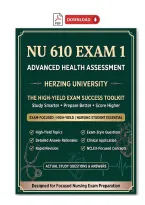 NU 610 Advanced Health Assessment Exam Prep &mdash; Comprehensive Review &plus; Practice MCQs &mdash; Herzing University 2026&sol;2027