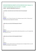APEX NIH STROKE SCALE GROUP A ACTUAL EXAM 2026&sol;2027 &vert; Patients 1&ndash;6 &vert; &NewLine;Verified Scoring Rationales &vert; Pass Guaranteed - A&plus; Graded