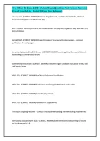 Fire Officer Iii Exam 2 2024 &vert; Actual Exam Questions And Correct Answers &vert; Already Graded A&plus; &vert; Latest Edition &lpar;Just Released&rpar;&NewLine;