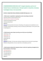 KY JURISPRUDENCE EXAM 2026&sol;2027 &vert; Complete Questions and Correct &NewLine;Detailed Answers with Rationales &vert; Already Graded A&plus; &vert; Brand New &vert; Kentucky &NewLine;Psychologist License &vert; Pass Guaranteed