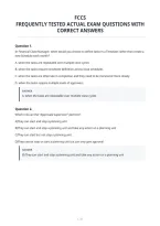 Fccs&NewLine;Frequently Tested Actual Exam Questions With&NewLine;Correct Answers
