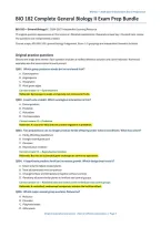 BIO 182 Unity of Life II&colon; Complete General Biology II Study & Exam Prep Package Deal &lpar;PDF&rpar; &vert; 2026&ndash;2027 &vert; Northern Arizona University