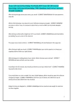 Texas Cdl General Knowledge Test Bank 2024 Texas Cdl Cdl General Knowledge Cdl-General Knowledge &vert; 700&plus; Questions And Correct Answers &vert; Already Graded A&plus;&NewLine;
