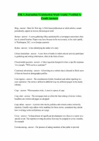 FBLA Journalism Test Questions and Answers 100 Pass