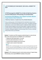 ATI PN PHARMACOLOGY PROCTORED EXAM ULTIMATE STUDY BUNDLE &vert; MULTI-VERSION TEST BANK&comma;  VERIFIED PRACTICE QUESTIONS&comma; NGN CASE SCENARIOS & EXPERT RATIONALES &mdash; GRADED A&plus;