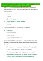 BIO 101 Exam 1 Questions And Answers &lpar;Complete Exam &NewLine;Review&rpar; 2026&sol;2027 &vert; Instant Download PDF