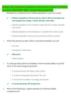 BIO 101 Complete Exam Bundle &lpar;Midterm 1&comma; Exams 1&ndash;4 & Final Exam&rpar; Questions And Answers 2026&sol;2027 &vert; Cell Biology&comma; Metabolism&comma; Genetics & Gene Regulation &vert; Instant Download PDF