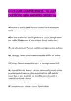 Cchi Core Comprehensive Test 2027&NewLine;Questions With Answers Graded A&plus;&NewLine;