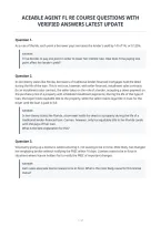 Aceable Agent Fl Re Course Questions With Verified Answers Latest Update