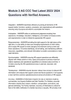 AG Captains Career Course Module 2 Test &vert; Practice Questions & Verified Answers 2026&sol;2027