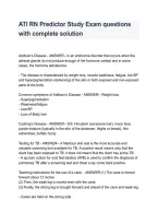 ATI RN Predictor Study Exam &vert; Practice Questions & Complete Solutions 2026&sol;2027