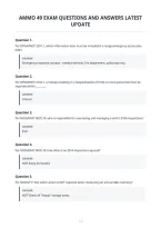 Ammo 49 Exam Questions And Answers Latest Update