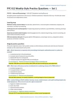 PYC 612 Weekly Practice Set 1 &lpar;PDF&rpar; &vert; 2026&ndash;2027 &vert; Advanced Pharmacology Questions & Answers &vert; IWU