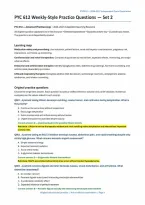 PYC 612 Advanced Pharmacology&colon; Weekly Practice Set 2 &lpar;PDF&rpar; &vert; 2026&ndash;2027 &vert; Indiana Wesleyan University