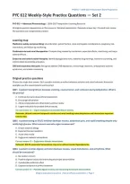 PYC 612 Advanced Pharmacology&colon; Weekly Practice Set 2 &lpar;PDF&rpar; &vert; 2026&ndash;2027 &vert; Indiana Wesleyan University