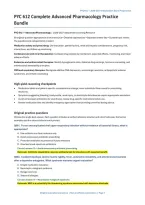 PYC 612 Advanced Pharmacology&colon; Complete Study & Practice Bundle &lpar;PDF&rpar; &vert; 2026&ndash;2027 &vert; Indiana Wesleyan University