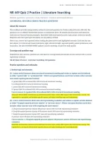 NR 449 Evidence-Based Practice&colon; Quiz 2 Literature Search &ndash; 120 Practice Questions &lpar;PDF&rpar; &vert; 2026&ndash;2027 &vert; Chamberlain University