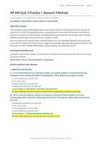 NR 449 Evidence-Based Practice&colon; Quiz 3 Research Methods &ndash; 120 Practice Questions &lpar;PDF&rpar; &vert; 2026&ndash;2027 &vert; Chamberlain University