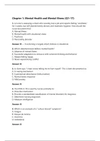 Test Bank for Varcarolis' Foundations of Psychiatric-Mental Health Nursing A Clinical Approach 10th Edition by Margaret Jordan Halter ISBN 9780443127236 Chapters 1&ndash;36