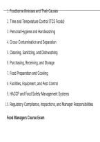 Food Managers Course Exam Questions And Correct Verified Solutions Latest Update This Year- Just Released&period;pdf&NewLine;&NewLine;