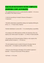 Nab Exam Questions With Complete Answers &lpar;100&percnt; Accurate&rpar;