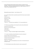 Test Bank for Wong&rsquo;s Essentials of Pediatric Nursing 11th Edition &vert; Hockenberry &vert; 2025&sol;2026 Verified Questions & 100&percnt; Correct Answers