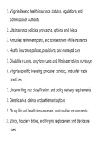 Final Exam - Virginia Life And Health Exam Questions And Correct Verified Solutions Latest Update This Year- Just Released&period;pdf&NewLine;&NewLine;