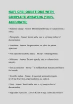 Nafi Cfei Questions With Complete Answers &lpar;100&percnt; Accurate&rpar;