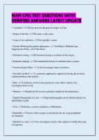 Nafi Cfei Test Questions With Verified Answers Latest Update