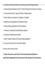 Arizona Life Insurance Exam Questions And Correct Verified Solutions Latest Update This Year- Just Released&period;pdf&NewLine;&NewLine;