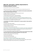 NUR 202 Informatics&comma; Quality Improvement & Evidence-Based Practice &vert; 30 Questions and Rationales
