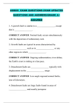 Asbog  Exam Questions Exam Updated &NewLine;Questions And Answers&sol;Grade A&plus; &NewLine;Assured 