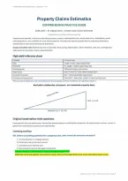 Property Claims Estimatics Comprehensive Study Guide & Practice Review &lpar;PDF&rpar; &vert; 2026&ndash;2027 &vert; Insurance Claims Adjuster Training