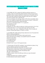 FCCS 20262027 Exam Questions and Answers All Correct QUESTIONS AND ANSWERS RATED A LATEST UPDATE 2026