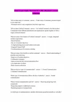 ICS 200 Final Exam Verified Latest Update
