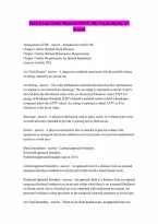 NFPA 70E FINAL EXAM Guaranteed Pass