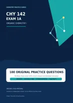 CHY 142 Exam 1A Organic Chemistry Practice Exam 2026&sol;2027 &ndash; Questions&comma; Answers & Detailed Solutions